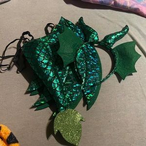 cute kids dragon halloween costume.